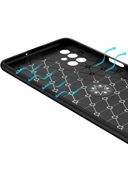 Galaxy M51 Kılıf Ravel Silikon Kapak-Mavi