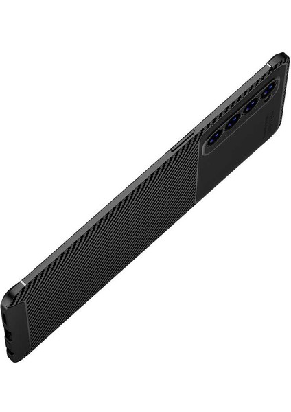 Oppo Reno 4 Pro Kılıf Negro Silikon Kapak-Siyah