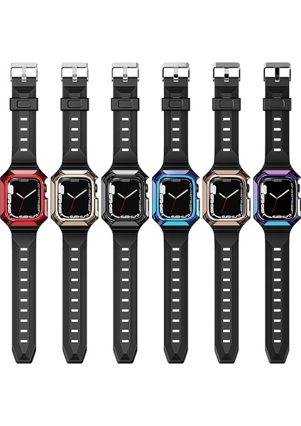 Watch 42MM Uyumlu Krd-88 Sert Pc Kasa Koruyuculu Uyumlu Kordon - Mavi fırsatları