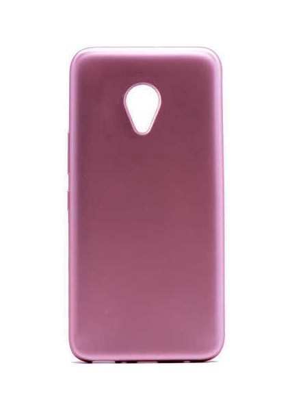 Meizu M5S Kılıf Premier Silikon Kapak-Rose Gold