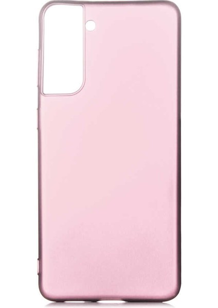 Galaxy S21 Kılıf Premier Silikon Kapak-Rose Gold