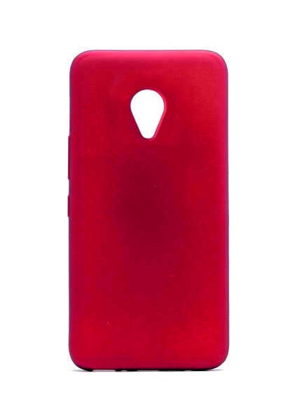 Meizu M5S Kılıf Premier Silikon Kapak-Kırmızı