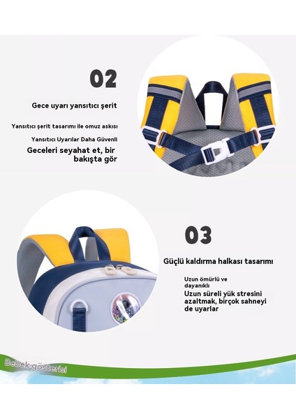 2024 Anaokulu Okul Çantası Sırt Çantası Ilkokul Öğrencileri Yük Azaltma Okul (Yurt Dışından)