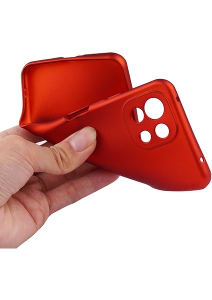 Xiaomi Mi 11 Lite Kılıf Premier Silikon Kapak-Kırmızı fiyatları
