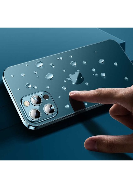 Apple iPhone 12 Pro Max Kılıf Blok Kapak-Renksiz