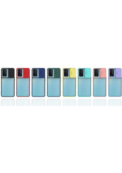 Oppo A96 4g Kılıf Lensi Kapak-Lacivert