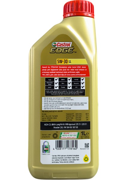 EDGE 5W-30 LL 1lt.