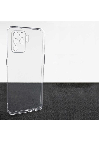 Oppo Reno 5 Lite Kılıf Süper Silikon Kapak-Renksiz fırsatları