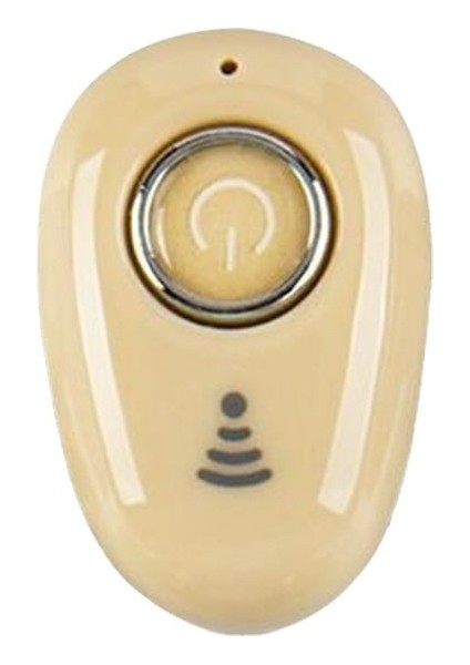 Kablosuz Görünmez Spor Mini Stereo Tek Kulak Bluetooth Kulaklık (Yurt Dışından)