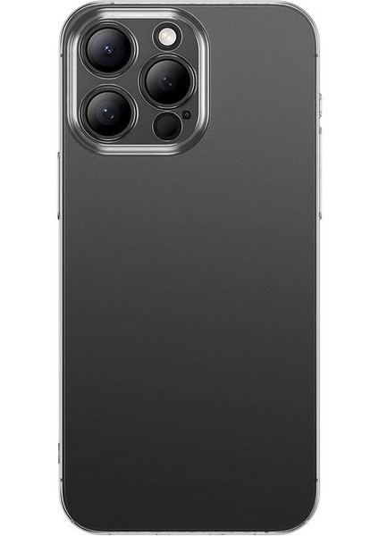 Apple iPhone 14 Pro Max Kılıf Toz Önleyici Helo Kapak-Şeffaf