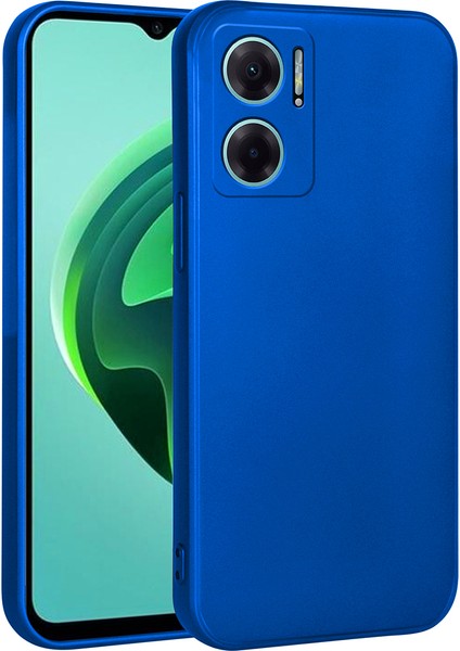 Xiaomi Redmi Note 11E Kılıf Premier Silikon Kapak-Saks Mavi