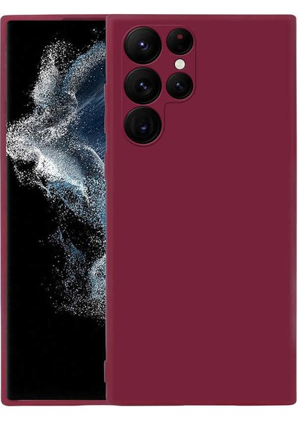 Galaxy S22 Ultra Kılıf Mara Lansman Kapak-Koyu Mor