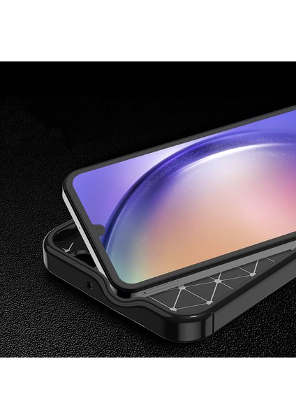 Galaxy A15 Kılıf Negro Silikon Kapak-Siyah