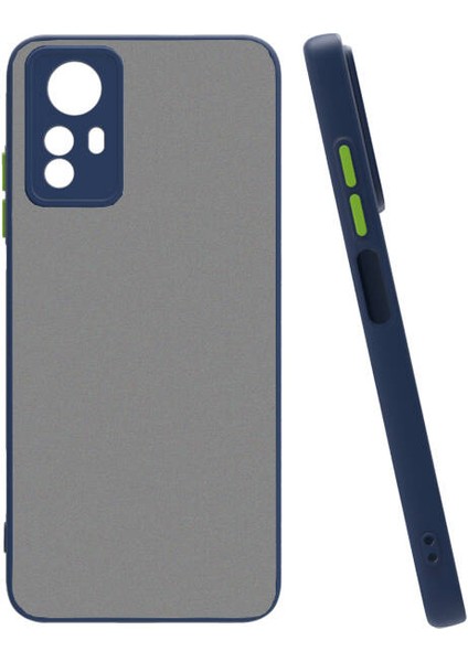 Xiaomi Redmi Note 12S Kılıf Hux Kapak-Lacivert