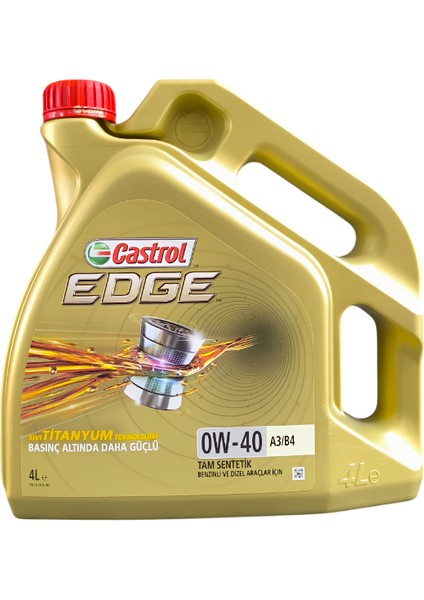 EDGE 0W-40 A3/B4 4lt.