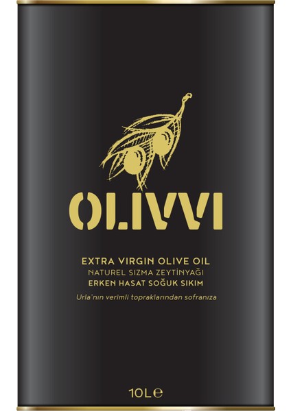Soğuk Sıkım Sızma Zeytin Yağı 10 lt