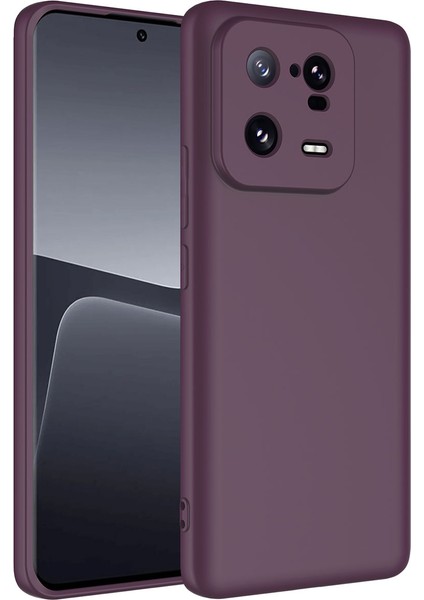 Xiaomi Mi 13 Pro Kılıf Mara Lansman Kapak-Koyu Mor