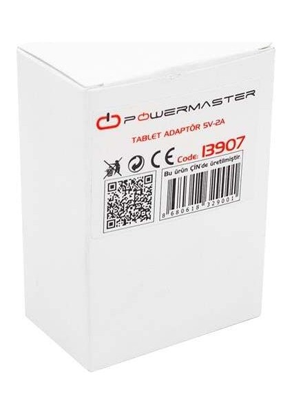 Powermaster PM-13907 5 Volt - 2 Amper Adaptör (Samsung Tablet)
