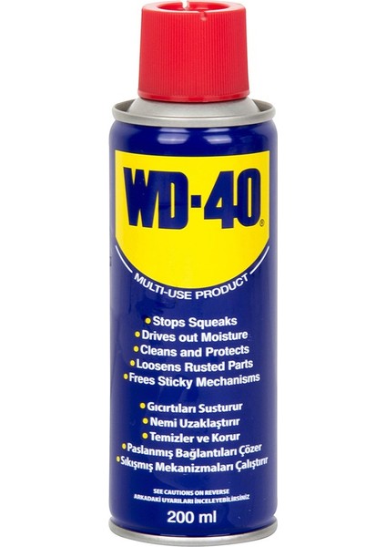 WD-40 Yağ Çözücü 200ml