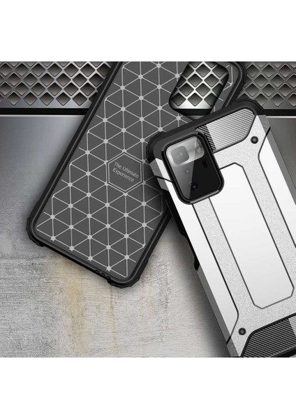 Xiaomi Poco X3 Gt Kılıf Crash Silikon Kapak-Rose Gold