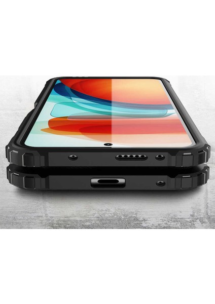 Xiaomi Poco X3 Gt Kılıf Crash Silikon Kapak-Rose Gold