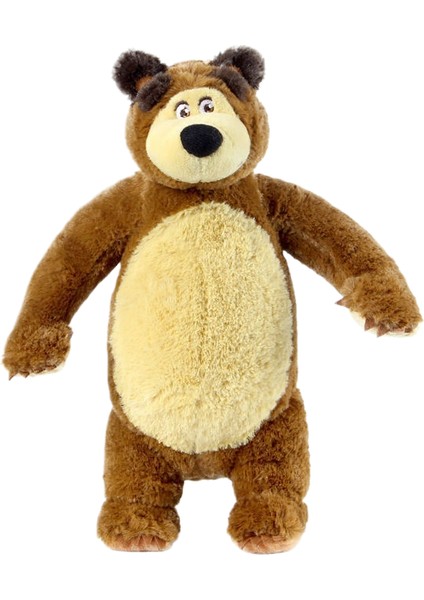 27CM Maşa ve Ayı Peluş Oyuncak Peluş Ayı Çocuklara Konfor (Yurt Dışından)