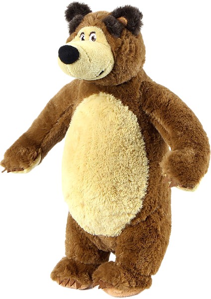 27CM Maşa ve Ayı Peluş Oyuncak Peluş Ayı Çocuklara Konfor (Yurt Dışından)