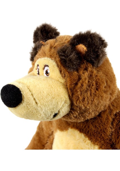 27CM Maşa ve Ayı Peluş Oyuncak Peluş Ayı Çocuklara Konfor (Yurt Dışından)
