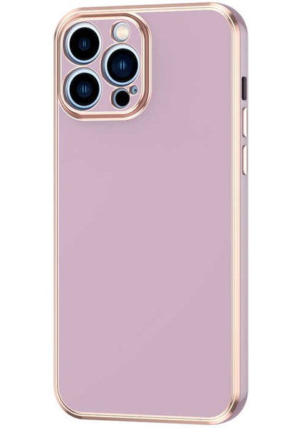 Apple iPhone 12 Pro Max Kılıf Bark Kapak-Lila