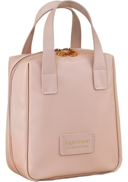 Büyük Kapasiteli Pu Taşınabilir Kozmetik Çantası (Yurt Dışından)