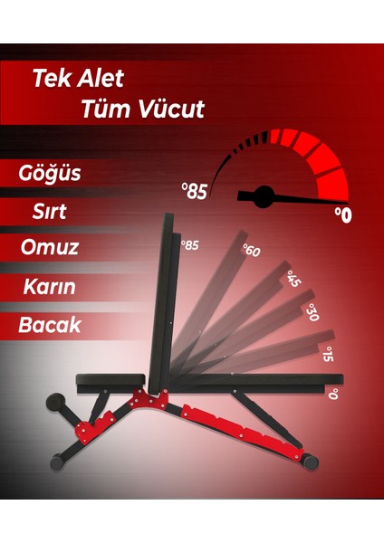 Rota Berlin Adjustable Bench - Ayarlanabilir Ağırlık Sehpası