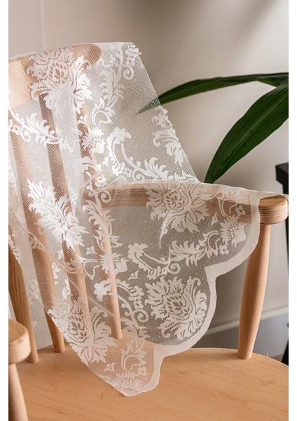 Kullanıma Hazır Damaks Desen (1x3) Sık Pileli Tül Perde fırsatları