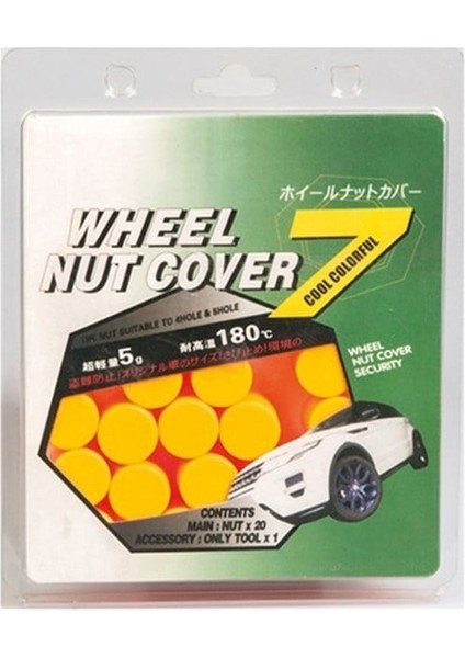 Bijon Kılıfı Silikonlu 17mm 20'li Turuncu / JTSK40