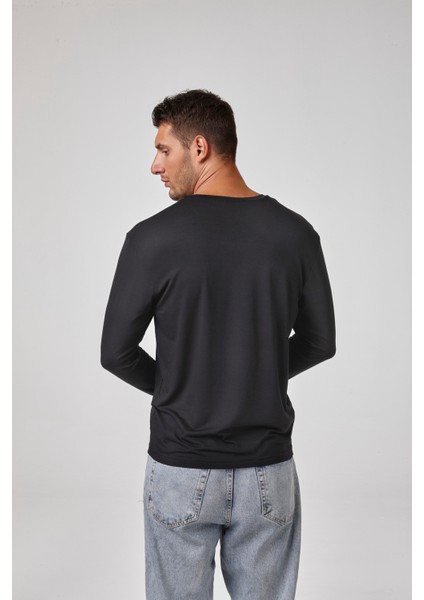 Erkek Uzun Kollu V Yaka T-Shirt fiyatları