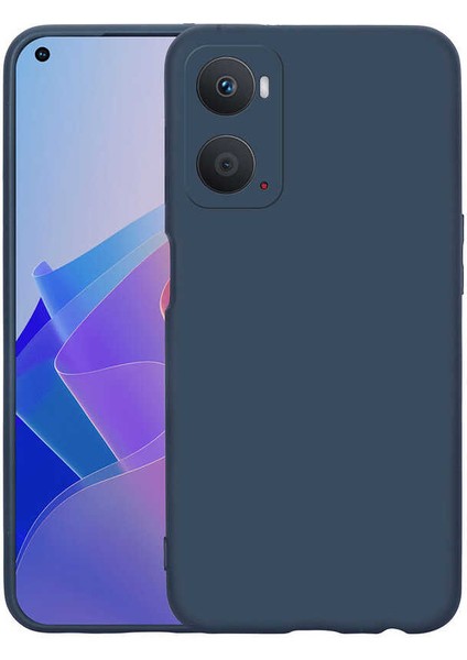Oppo A76 Kılıf Mara Laaakan Kapak-Lacivert