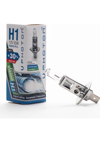 H1 12V 55W Oto Ampül-Tekli