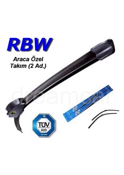 35 cm. (14'') Multi-Fit 8 Aparatlı Muz Silecek Universal 91114