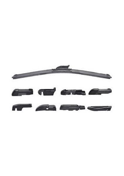 35 cm. (14'') Multi-Fit 8 Aparatlı Muz Silecek Universal 91114