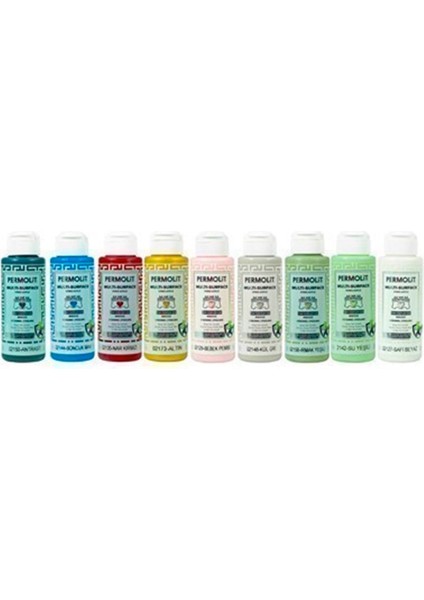 Multi-Surface Turuncu Hybrid Akrilik Hobi Boyası 120 Ml.