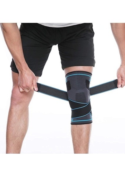 Artrit Acl ve Menisküs Yırtılması Için Dizlik Spor Için Ayarlanabilir Dizlik Erkekler ve Kadınlar Için Diz Desteği (Mavi, X-Large) (Yurt Dışından)
