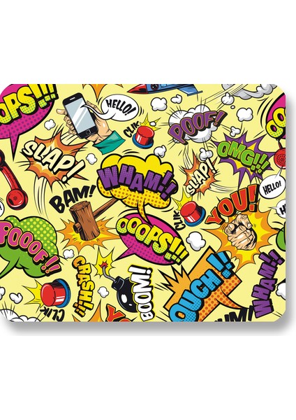 Funny Figures 22X18CM MP522218 Ilyuka Mini Boy Gaming Mousepad Dikişsiz Kenar Kaymaz Kauçuk Taban 22X18CM