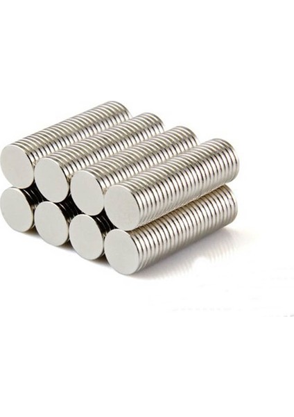 Neodyum Mıknatıs Silindir Çap 17 mm , Kalınlık 2 mm Veya 3 mm