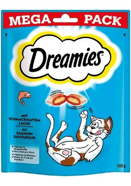 Mega Somonlu Kedi Ödül Krakeri 180 gr (STT:05/2025) - Petshopundan