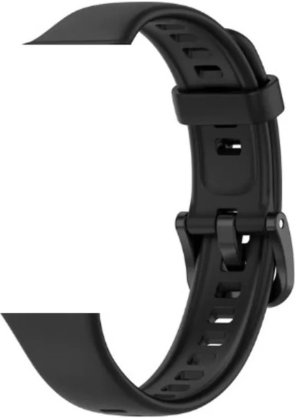 Huawei Band 7 Uyumlu Tokalı Silikon Kordon Kayış