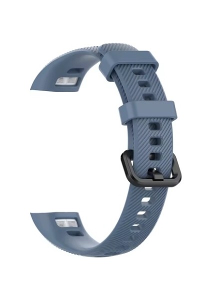 Honor Band 5 / 4 Uyumlu Tokalı Silikon Kordon Kayış