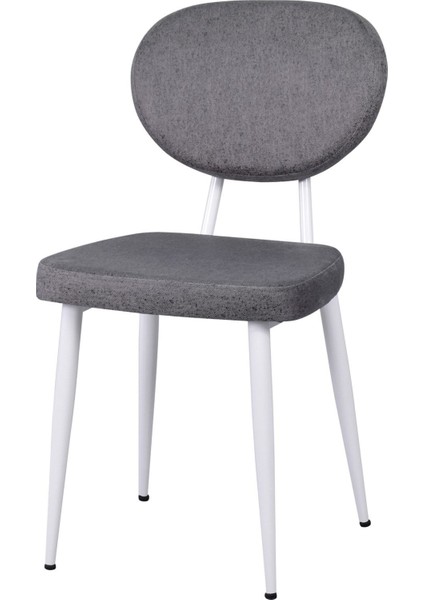 Deniz Beyaz Ayak Metal Sandalye