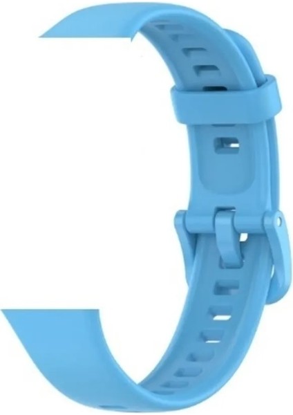 Huawei Band 7 Uyumlu Tokalı Silikon Kordon Kayış