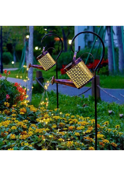 Solar Watering Can Lights Güneş Enerjili Sulama Kovası Görünümlü LED Aydınlatma