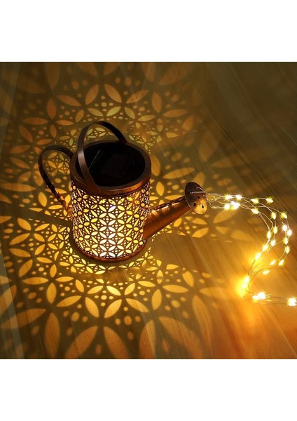 Solar Watering Can Lights Güneş Enerjili Sulama Kovası Görünümlü LED Aydınlatma