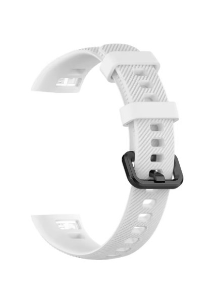 Honor Band 5 / 4 Uyumlu Tokalı Silikon Kordon Kayış